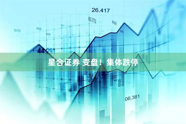 星合证券 变盘！集体跌停